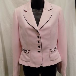 TAHARI Arthur S. Levine Button Down Blazer